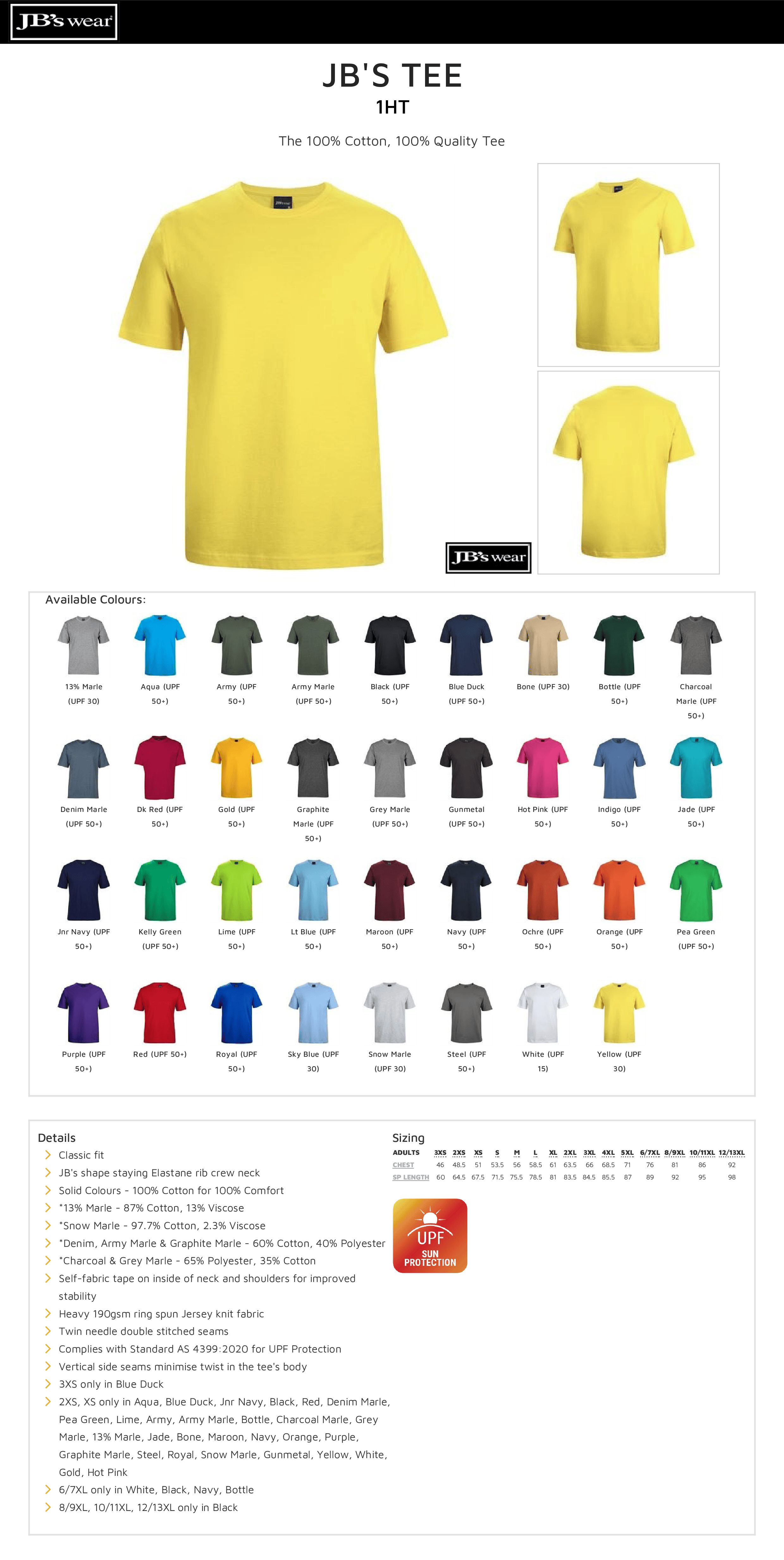 JB's Tee - Premium Round Neck T-Shirt