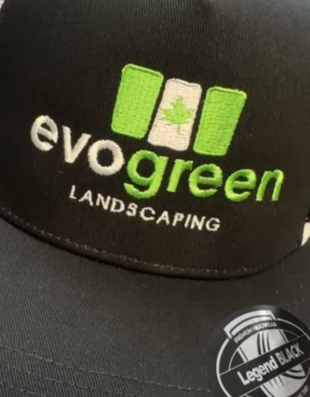 Custom Embroidered A-Frame Striped Trucker Hat 7050 - Legend Life - 20 Pack