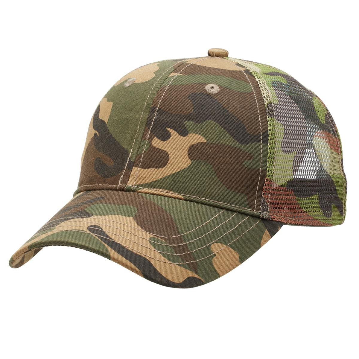 4092 Camo Trucker Hat