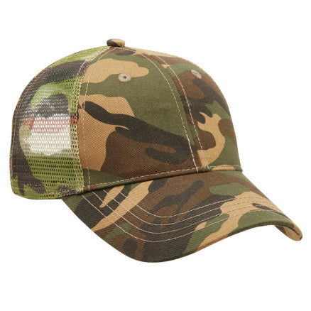 4092 Camo Trucker Hat
