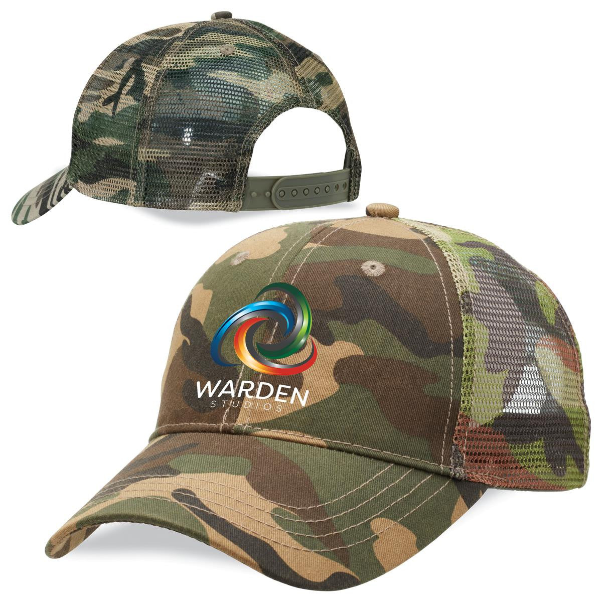 4092 Camo Trucker Hat