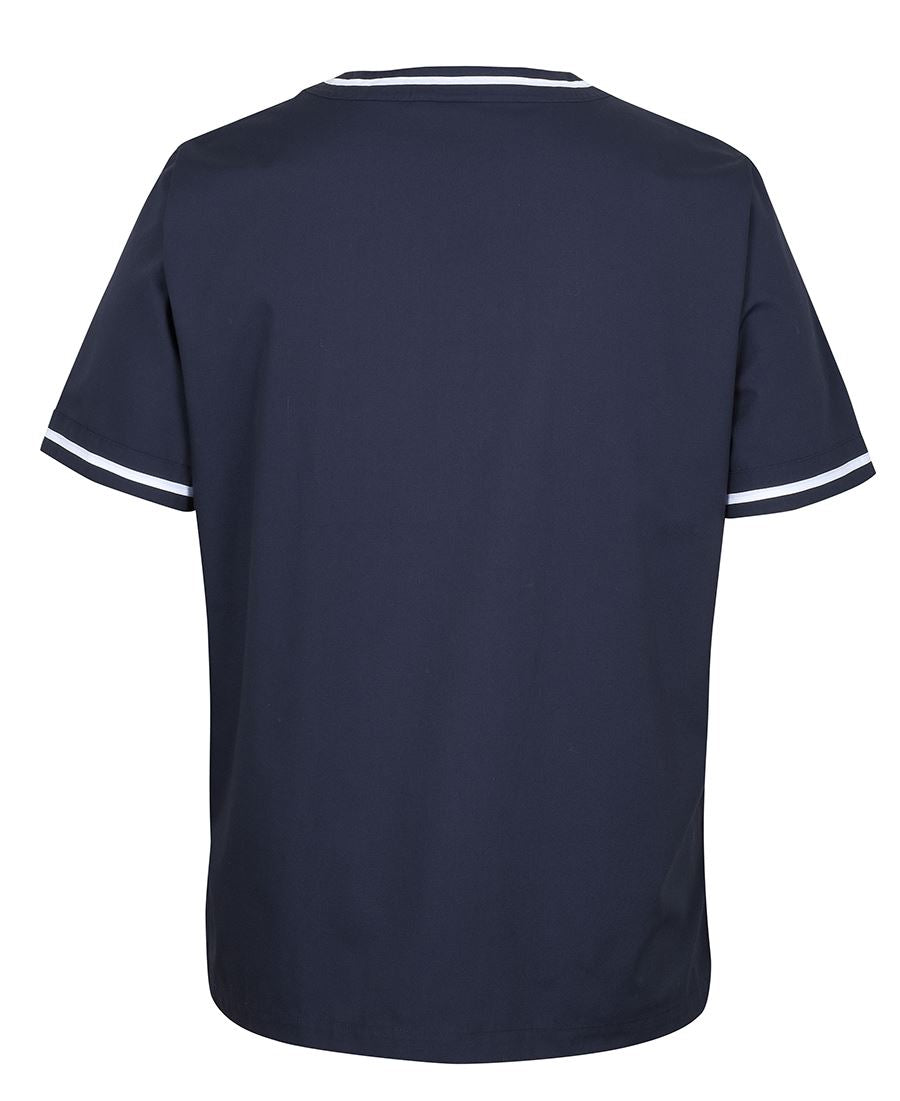 JB's Contrast Scrubs Top