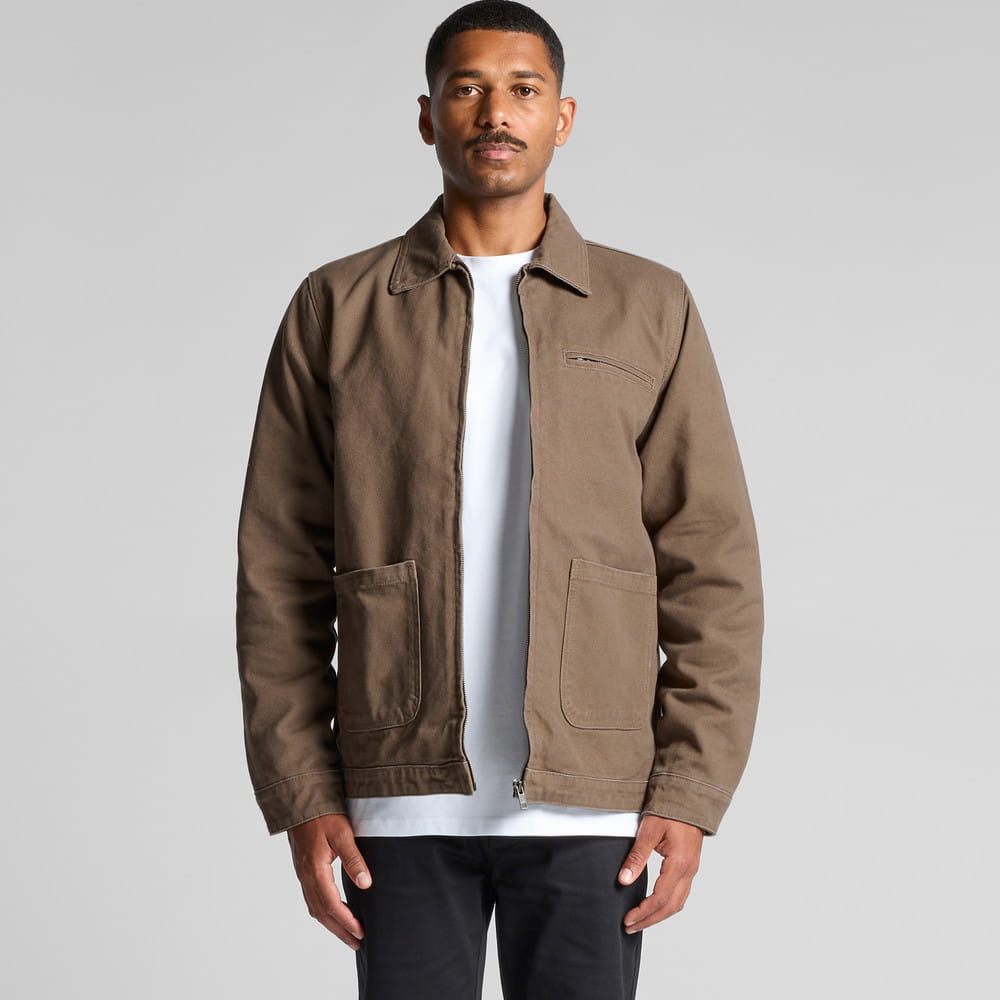 AS Colour Canvas Heavy Jacket 5527 | With Custom Logo Printing