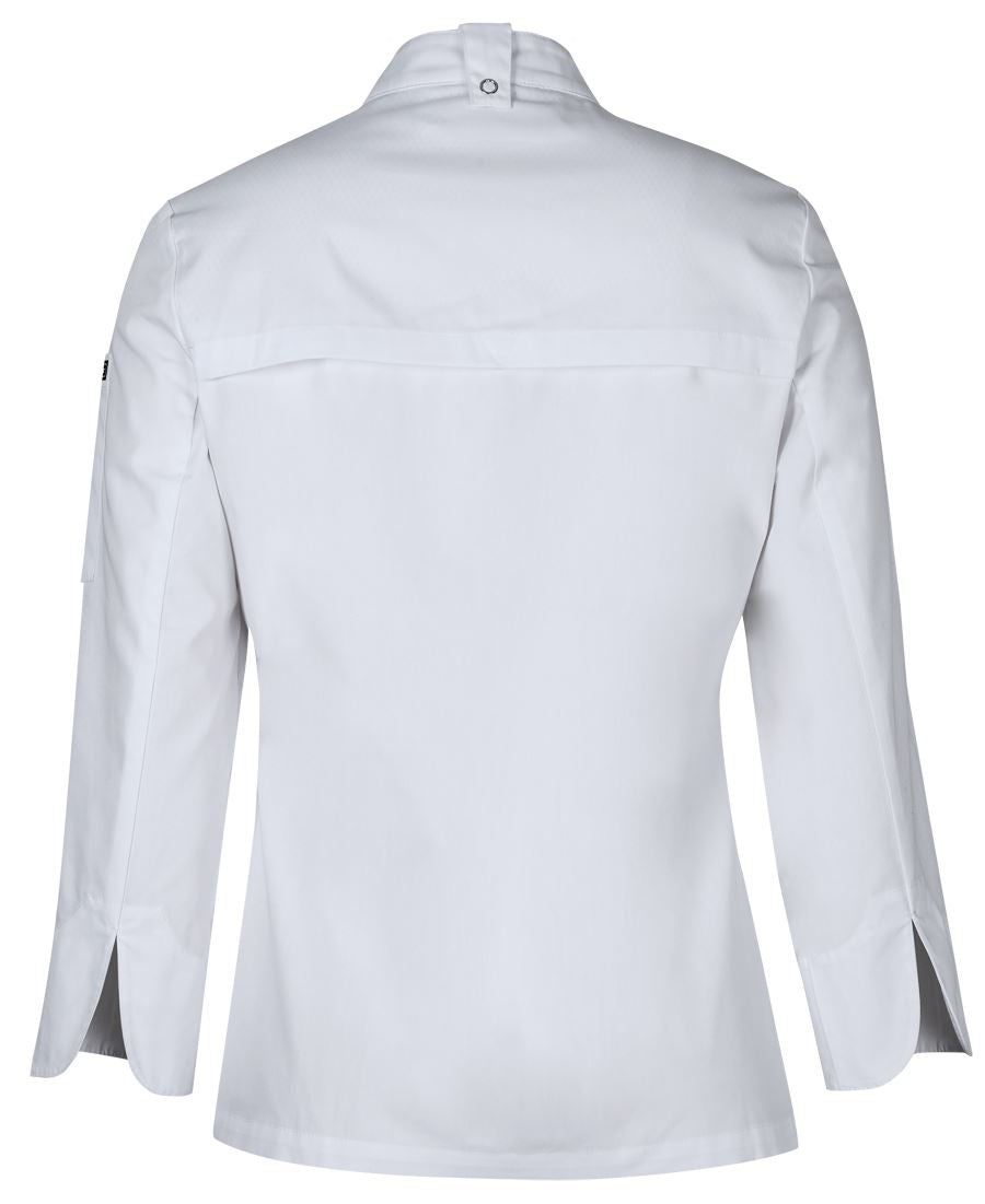 JB's Ladies L/S Snap Button Chef Jacket