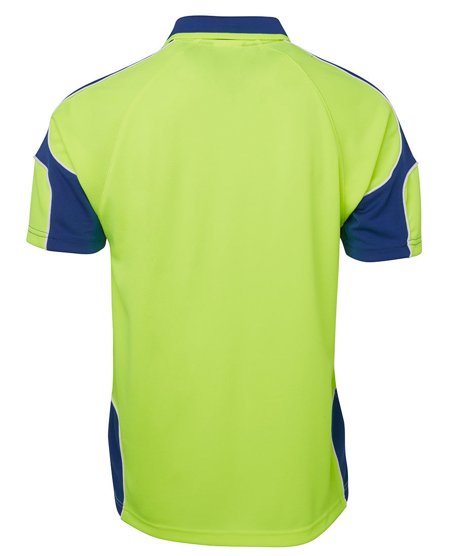 JB's Hi Vis S/S Arm Panel Polo 6AP4S