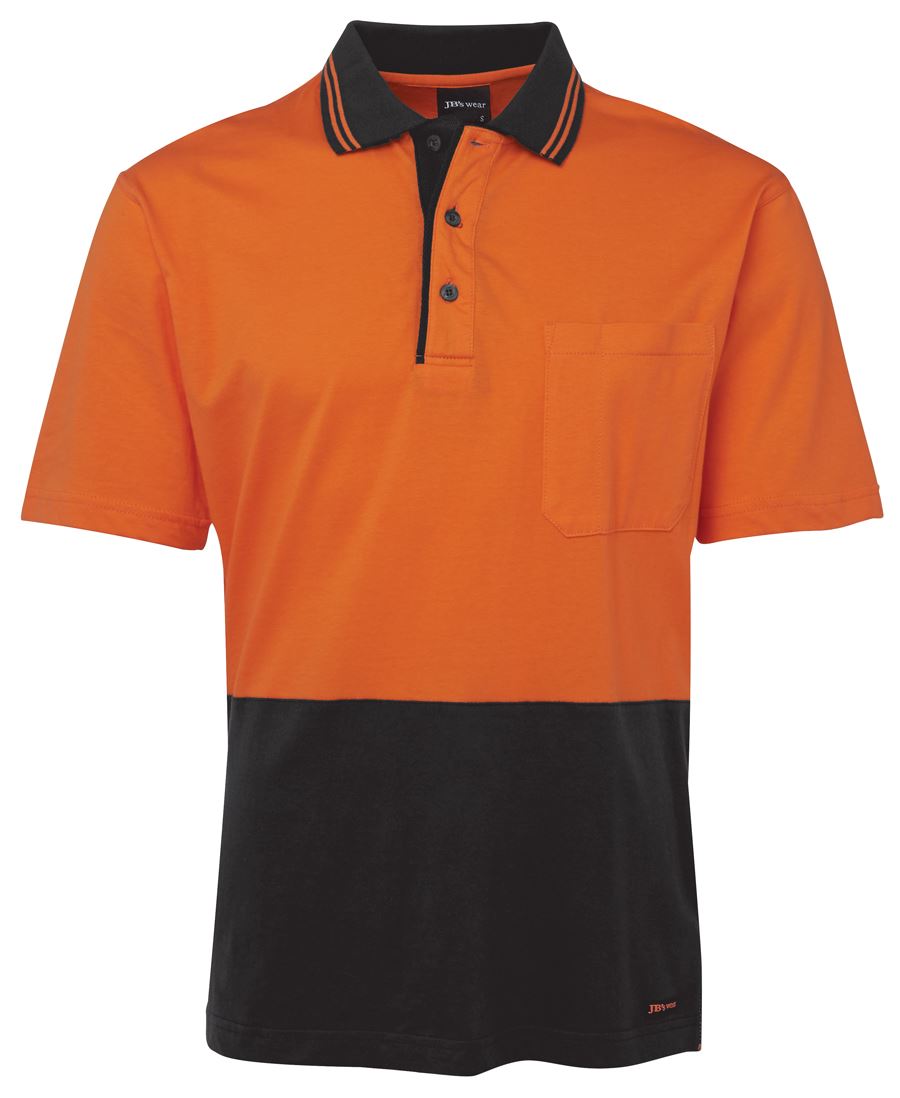 JB's Hi Vis S/S Cotton Polo