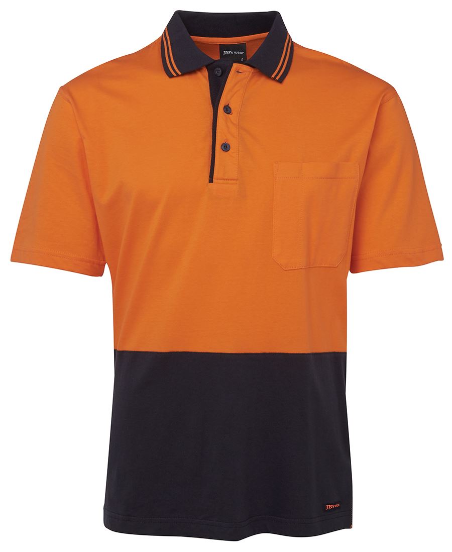 JB's Hi Vis S/S Cotton Polo