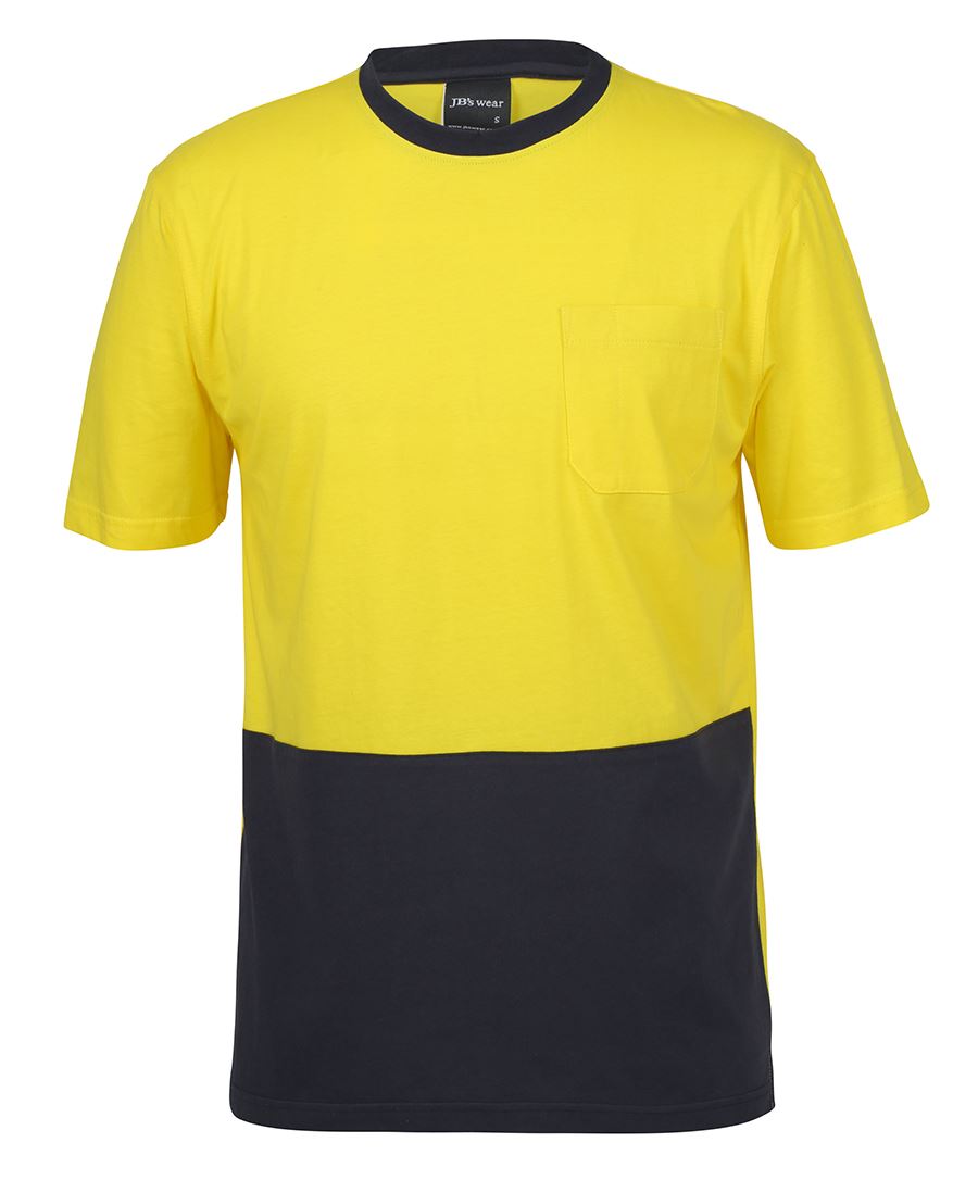 JB's Hi Vis Crew Neck Cotton T-Shirt