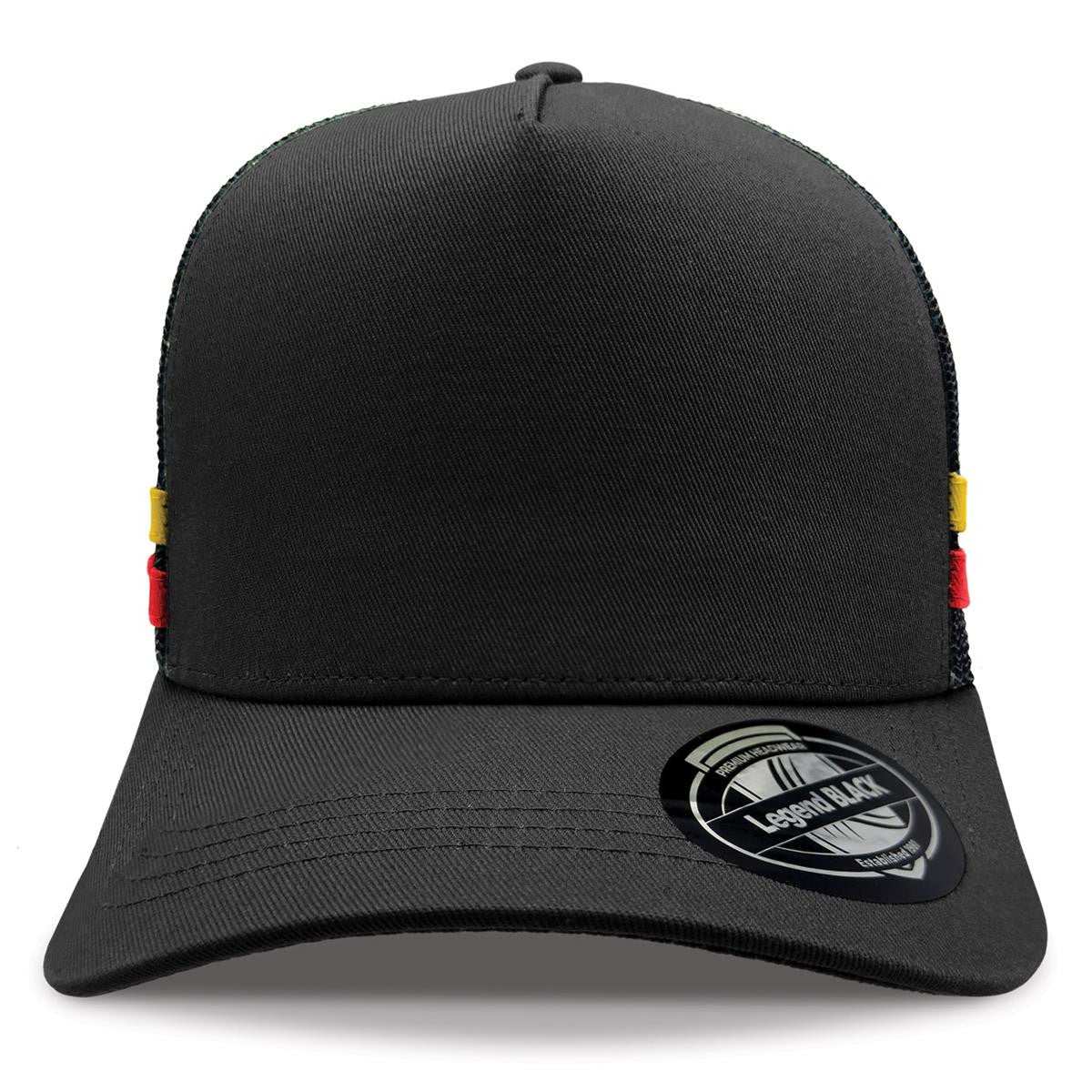 A-Frame Striped Trucker Hat 7050 - Legend Life