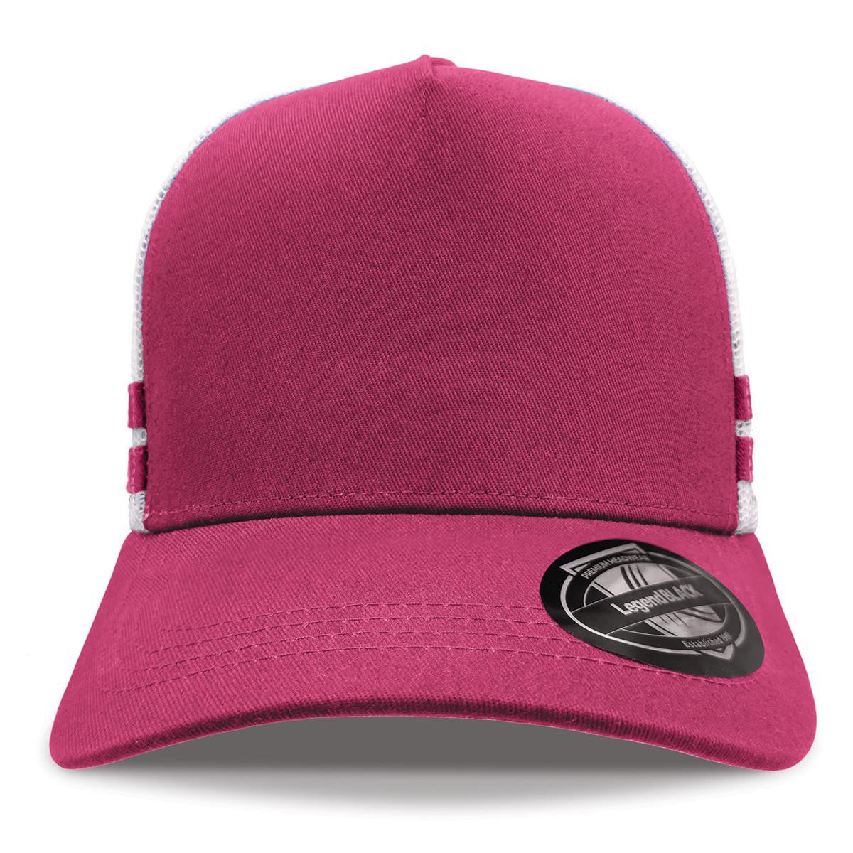 A-Frame Striped Trucker Hat 7050 - Legend Life