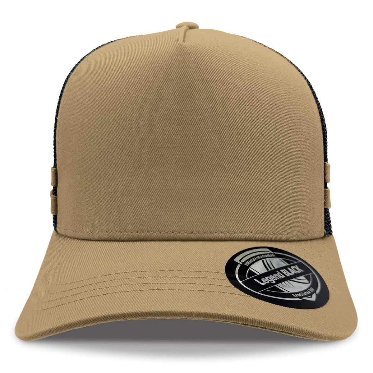 A-Frame Striped Trucker Hat 7050 - Legend Life