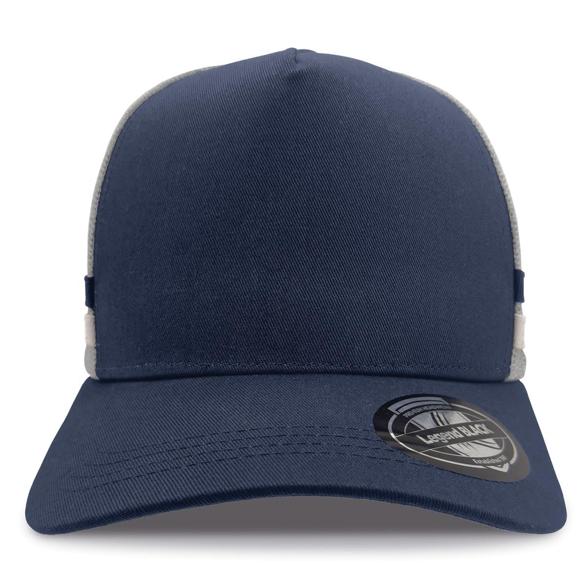 A-Frame Striped Trucker Hat 7050 - Legend Life