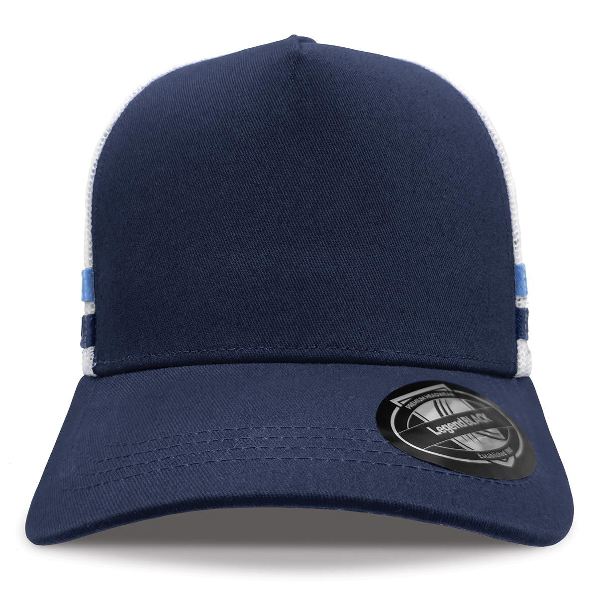 A-Frame Striped Trucker Hat 7050 - Legend Life