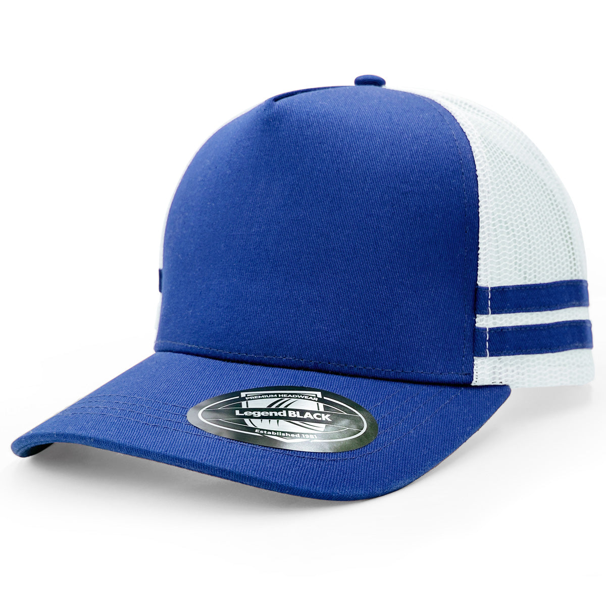 A-Frame Striped Trucker Hat 7050 - Legend Life
