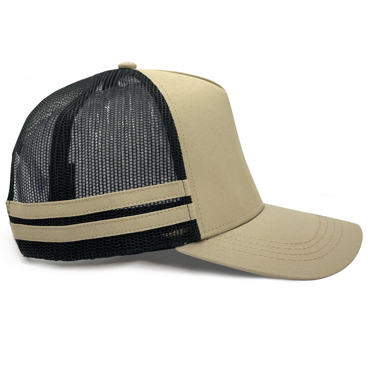 A-Frame Striped Trucker Hat 7050 - Legend Life