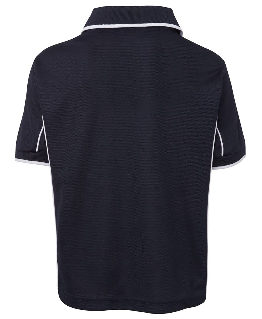 Podium Kids S/S Piping Polo