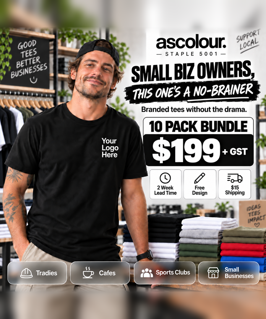 Custom AS Colour Staple Tee 10 Pack