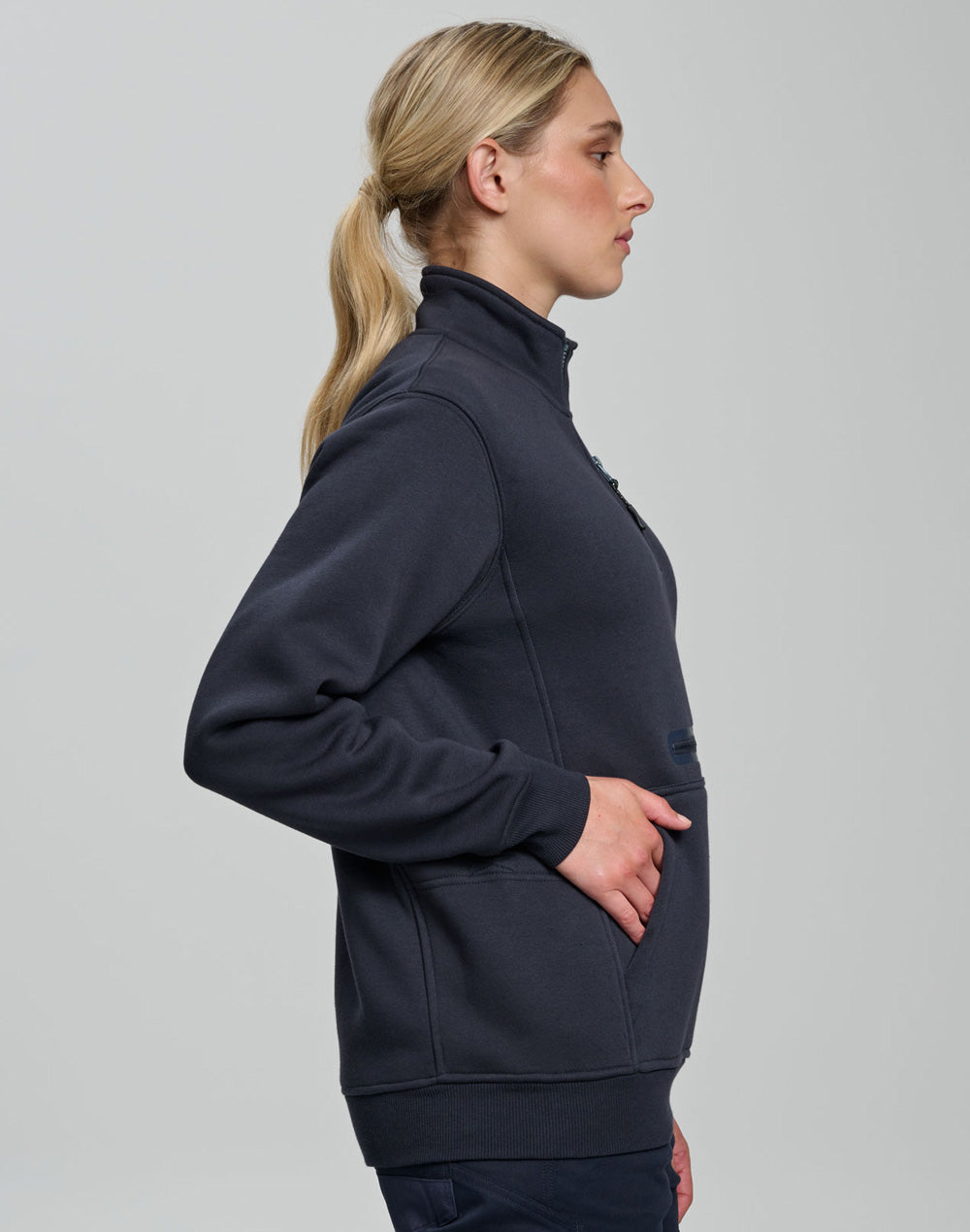 FL15 Unisex Premium Fleece Half Zip Work Sweat