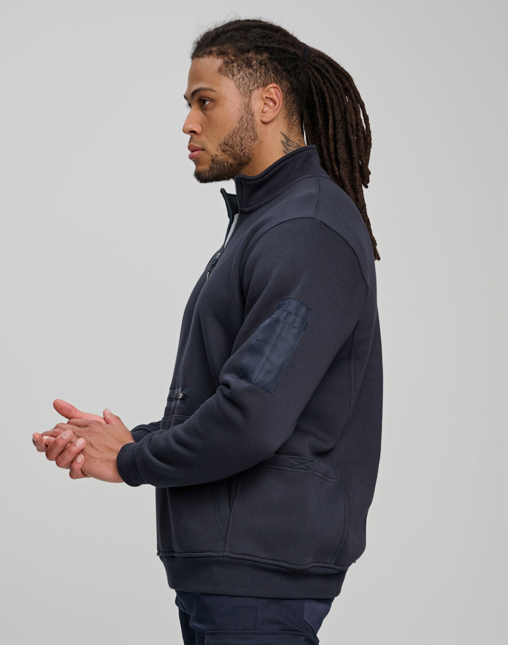 FL15 Unisex Premium Fleece Half Zip Work Sweat