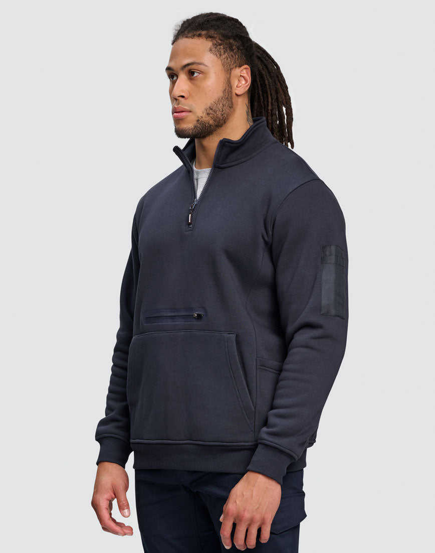 FL15 Unisex Premium Fleece Half Zip Work Sweat