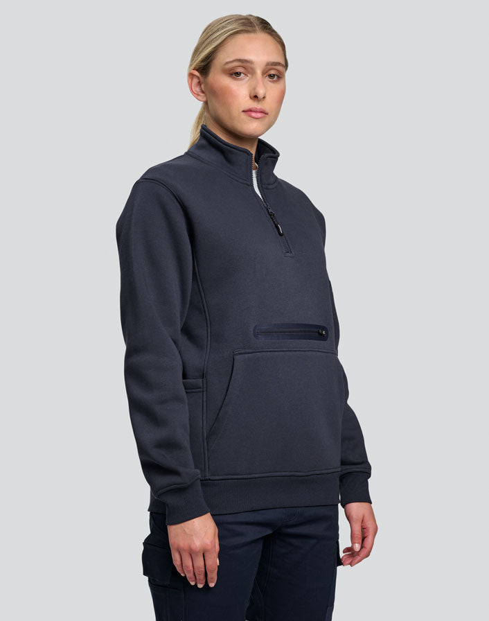 FL15 Unisex Premium Fleece Half Zip Work Sweat