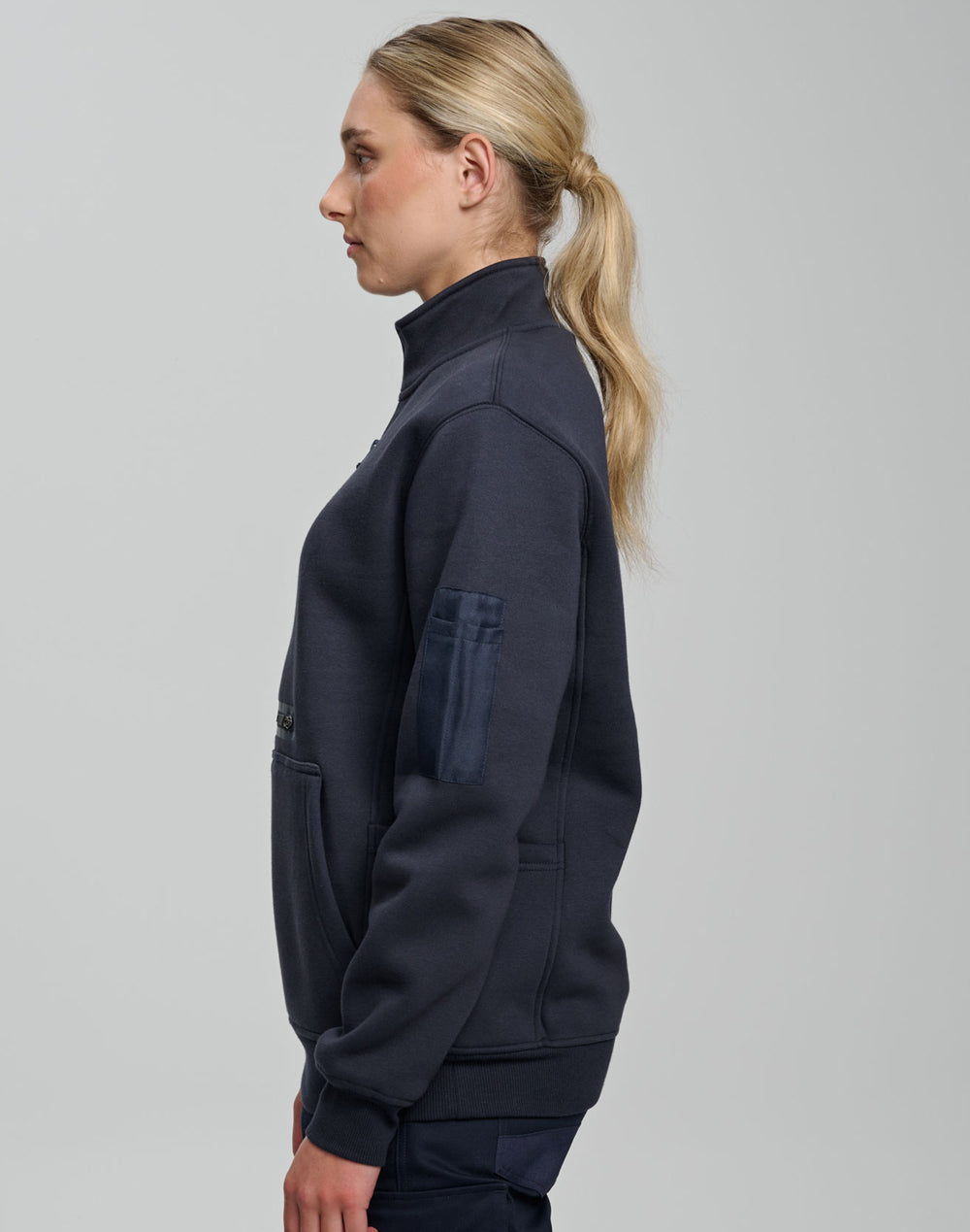FL15 Unisex Premium Fleece Half Zip Work Sweat