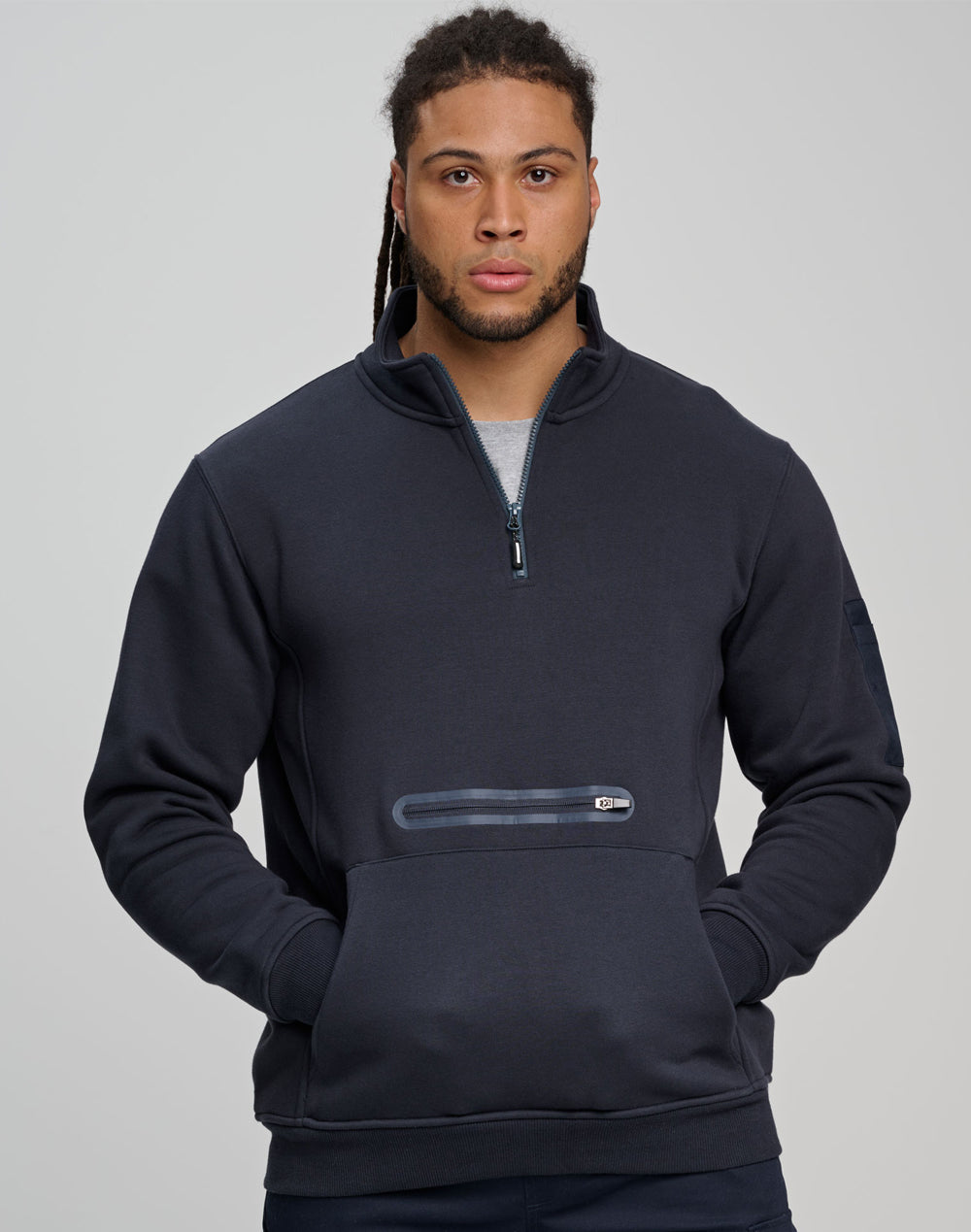 FL15 Unisex Premium Fleece Half Zip Work Sweat