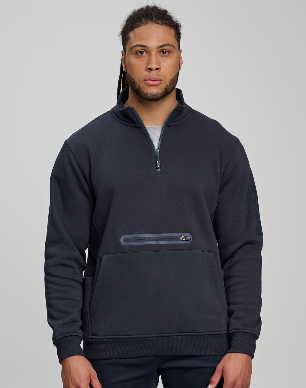 FL15 Unisex Premium Fleece Half Zip Work Sweat
