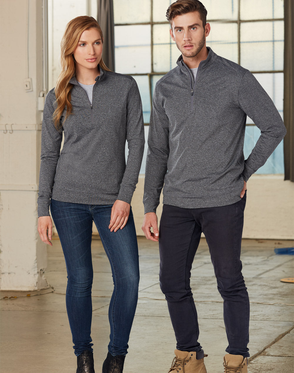 FL25 Ultimate Half Zip Long Sleeve Sweat Top