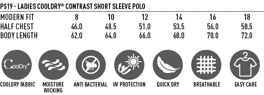 PS19 CHAMPION POLO Ladies'