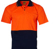 SW01CD High Visibility CoolDry Short Sleeve Polo