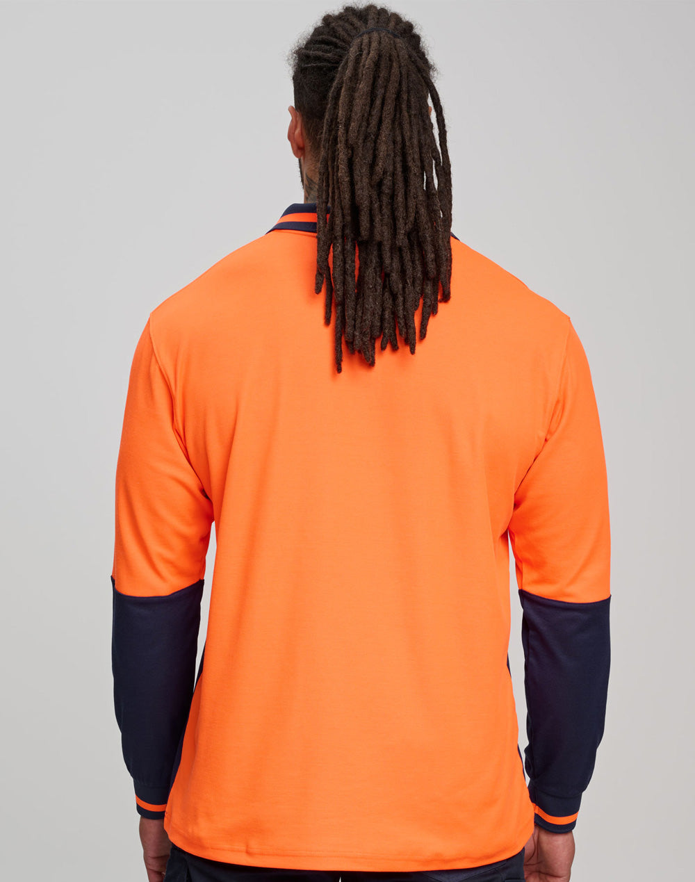 SW11 SAFETY LONG SLEEVE POLO