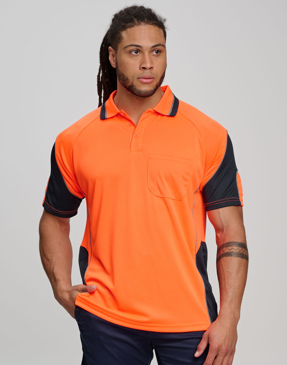 SW71 ALLIANCE SHORT SLEEVE SAFETY POLO - Unisex