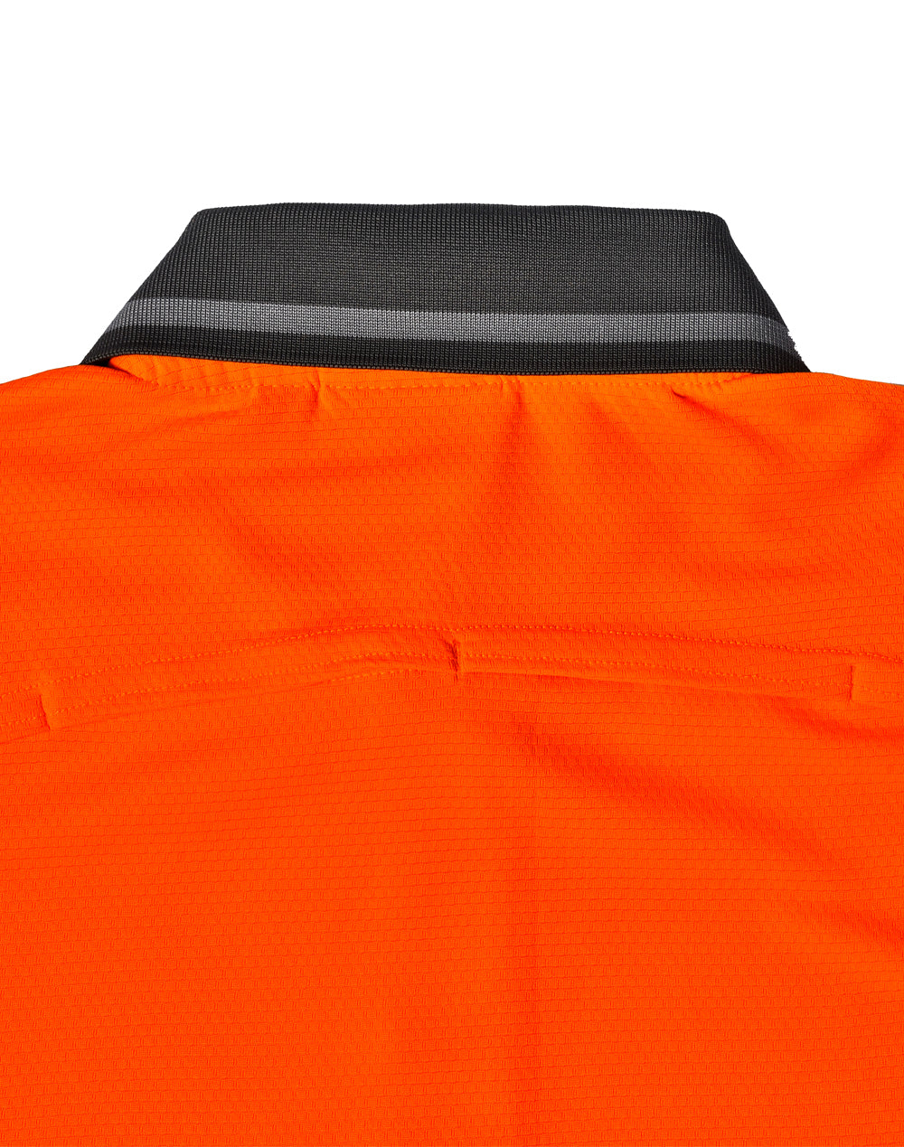 SW79 UNISEX HI-VIS BAMBOO CHARCOAL VENTED SS POLO