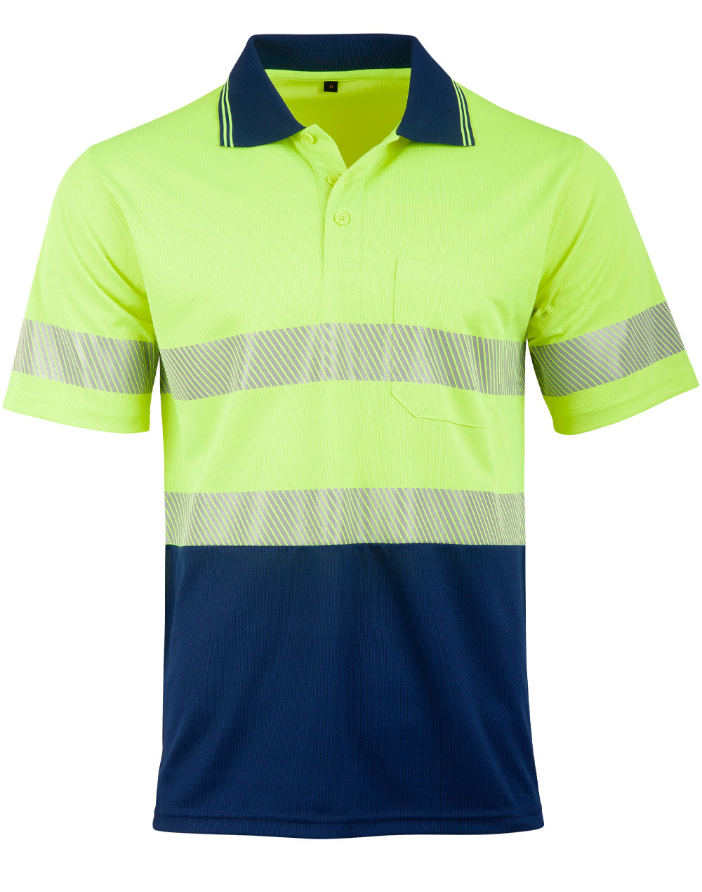 SW86 UNISEX COOLDRY® SEGMENTED LS POLO
