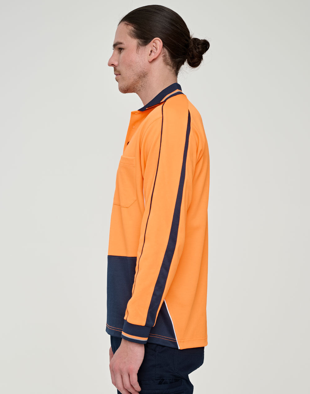 SW90 HI-VIS SUSTAINABLE COOL-BREEZE SAFETY POLO