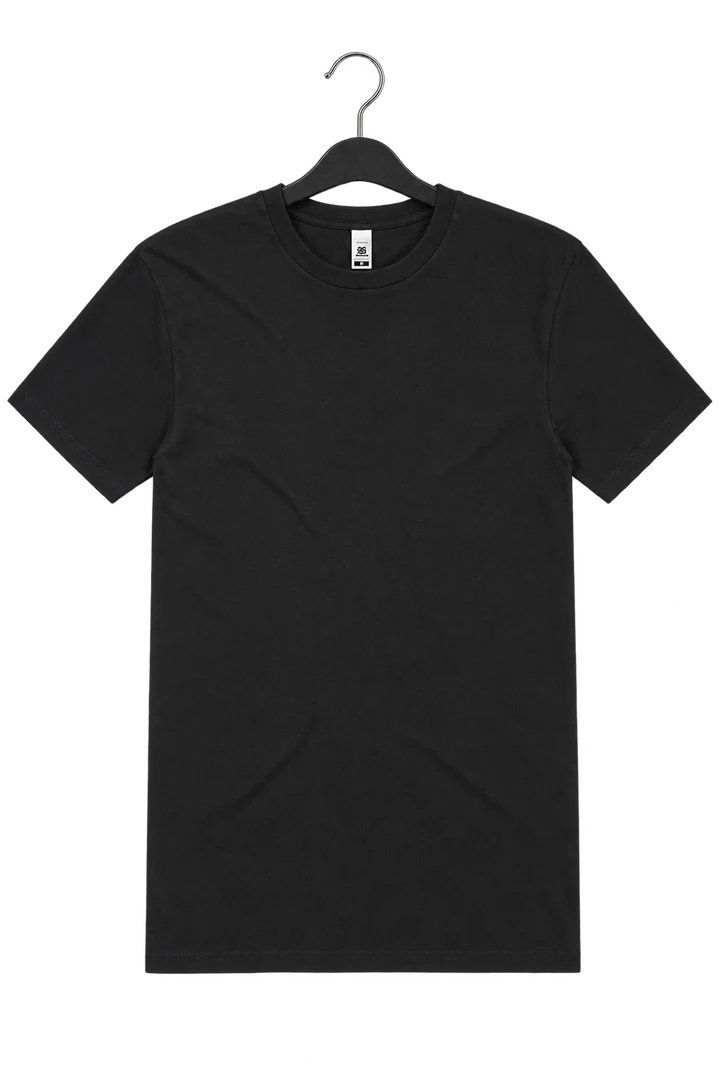 AS Colour Block Tee in Black