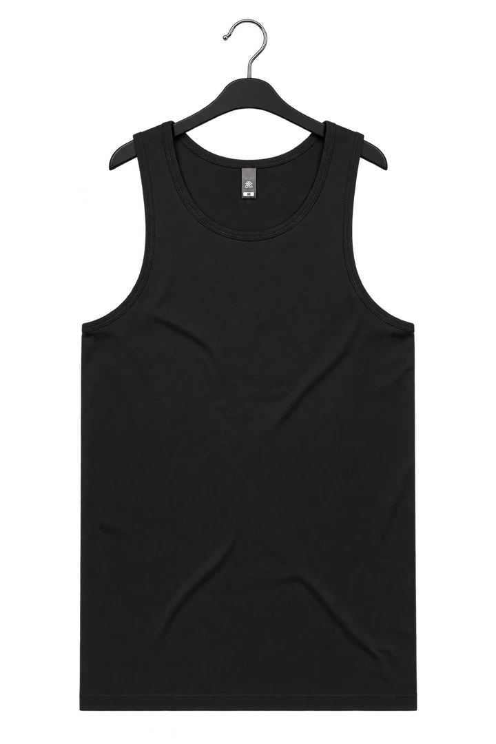 AS Colour Lowdown Singlet in Black